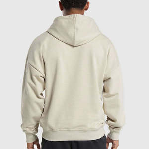 เสื้อฮู้ดดี้ผู้ชายไซส์ใหญ่พิเศษแบบหนา ผลิตตามสั่ง OEM สำหรับแบรนด์สตรีทแวร์อเมริกัน พร้อมลายกราฟิกและทรงบ็อกซี่ - Product Image 6