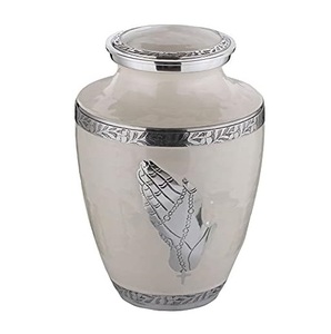 Urne funéraire avec une finition magnifique pour les cendres de crémation des adultes, pour les traditions funéraires, les hommages personnels et l'honneur familial - Product Image 1