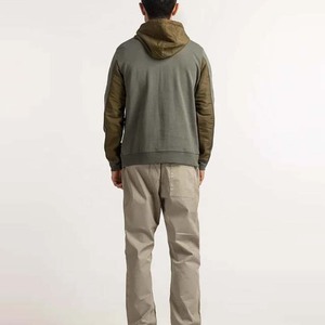 Sweat-shirt à capuche pour homme, manches raglan, couleur unie, coton French Terry, respirant, décontracté, pour l'automne, coupe classique - Product Image 2