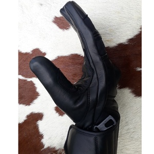 High Quality Cow Hide Short Motorbike Gloves New Model 2021 Water Resistant Hand Grips Full Finger Breathable - Product Image 4