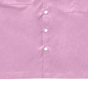 Camisa de Manga Corta Rosa con Logotipo Personalizado, 100% Algodón, Transpirable, Corte Holgado, Estilo Casual y Moderno, con Botones, para Hombre y Mujer, Calidad Garantizada - Product Image 5