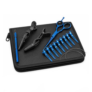 Kit d'accessoires pour extensions de cheveux en acier inoxydable, outils d'installation de cheveux, crochet de tissage, extension de cheveux professionnelle de précision - Product Image 5