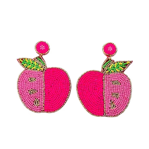 Pendientes de Algodón Ligeros Hechos a Mano con Diseño Étnico Clásico, Bordado de Cuentas en Forma de Mariposa, Estilo Personalizable 161 - Product Image 1