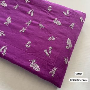 Tela de algodón de lujo para diseñadores de moda femenina, para estilos modernos y étnicos, de fabricante y proveedor indio. - Product Image 5