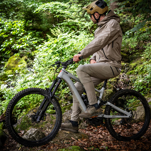 Pantalon de moto tout-terrain respirant en polyester/coton, avec logo personnalisé, séchage rapide, pour motocross, course et VTT - Product Image 4