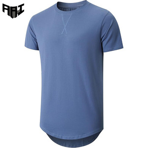 Chemises pour hommes en coton 100% doux, col rond, coupe ample, style streetwear décontracté, manches courtes, fabrication OEM ODM - Product Image 1