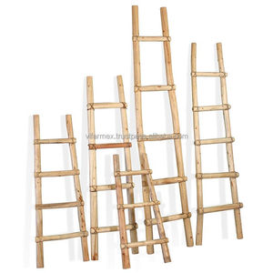 Wholesale Handmade Bamboo Ladder | Vifarmex Factory Exporter Home Decor <b>Wall</b> Hanging Ladder | Ms. Lisa +84 785 319 869 - Product Image 5