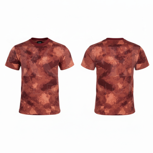 เสื้อยืดคอกลมแขนสั้นลายพรางแบบหลวมๆ สั่งทำขายส่ง ระบายอากาศได้ดี แห้งเร็ว เหมาะสำหรับกีฬากลางแจ้ง ชุดยูนิฟอร์ม - Product Image 5