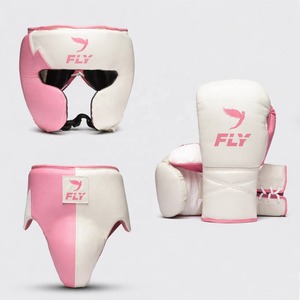 Conjunto de Boxeo y Sparring Personalizado Rojo y Blanco con Cordones, Venta al por Mayor, OEM, para Kickboxing y Muay Thai, con Acolchado Premium para Cabeza y Zona Íntima - Product Image 6
