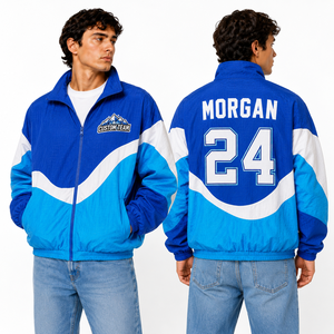 Sportswear Mens Windbreaker <b>Jacket</b> Custom Wholesale Premium Lightweight Waterproof Windproof Hooded <b>Packable</b> Embroidered Printed - Product Image 3