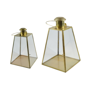 Solid Metal Design T-Light Holder Hanging <b>Lanterns</b> Multiple Sizes for Home and Indoor Christmas Decor - Product Image 5