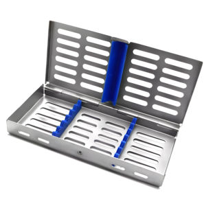 Cassette de Esterilización Manual de Acero Inoxidable de Alta Calidad para Cirugía Dental, Bandeja para Instrumentos, Autoclave de Mahfooz Instruments - Product Image 5