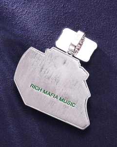 Collar con Colgante de Diamantes Moissanite VVS Sólidos en 3D, con Letras, de Plata de Ley 925, Estilo Hip Hop, de Lujo y Personalizado - Product Image 3