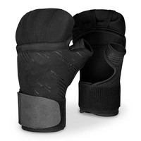 Guantes de Boxeo Sanda de Neopreno y Cuero Transpirables y Elásticos, Novedad 2026, para Entrenamiento de Artes Marciales, con Cierre Ajustable de Gancho y Bucle