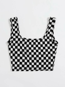 Débardeur élégant et ajusté pour femme, idéal pour la mode estivale, les tenues décontractées et les looks superposés - Product Image 2