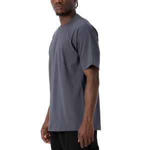 Nouveau design, T-shirt homme de luxe en coton de qualité, coupe ample, épaules tombantes, marque vierge, oversize - Product Image 4