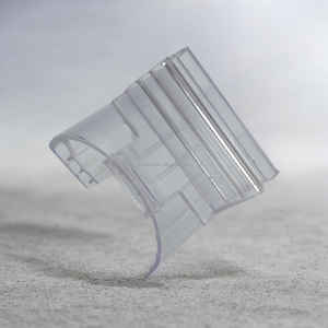 Custom Sign Holders Clear Plastic PVC Advertising <b>Price</b> <b>Tag</b> Sign Holder Marketing Supergrip Sign Holders - Product Image 2