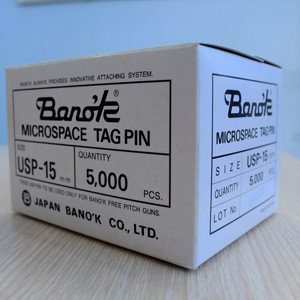 Épingle d'étiquette USP Standard 35mm prix compétitif en étiquettes suspendues en PP pour vêtements 5000 pièces/boîte accessoires de vêtement - Product Image 6