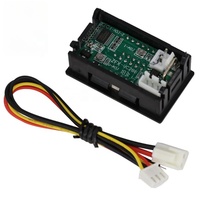 Medidor Digital de Voltaje y Corriente CC FYX DC 0-100V 10A 50A 100A con Pantalla LED Dual para Medición de Voltaje y Corriente CC