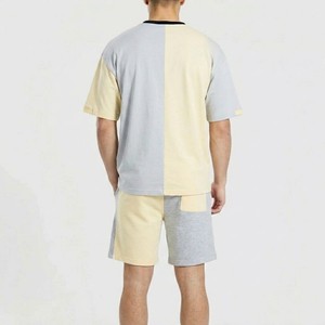 Conjunto de Camiseta y Pantalones Cortos de Verano para Hombre, Cuello Redondo, Tejido de Punto, 100% Algodón, Transpirable, Ligero, de Alta Calidad, Estilo Urbano, Personalizado - Product Image 6