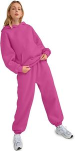 Conjunto de Sudadera con Capucha Oversize y Pantalones de Chándal de Forro Polar Premium para Mujer, Conjunto Deportivo de Sudadera con Capucha y Pantalones de Chándal para Mujer - Product Image 6