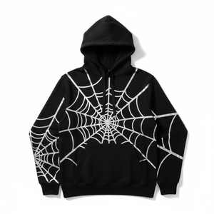 Sudadera con Capucha OEM ODM, Sudadera con Estampado Puff, Sudadera con Capucha para Hombre, Logotipo Personalizado, Chándal de Felpa Gruesa, Fabricante de Ropa Urbana - Product Image 2