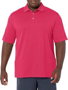 Polo en polyester pour homme, protection UV, toucher doux, maille piquée, vêtements de sport d'été pour la pêche en plein air - Product Image 3