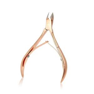 Coupe-ongles professionnel en acier inoxydable rose doré, nouveau design, lame droite, pointe affûtée, ouverture large, luxe - Product Image 6