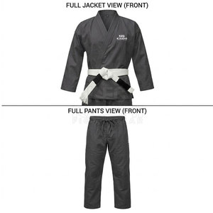 Venta Directa de Fábrica, Kimono de Karate Clásico Unisex, Diseñado para Artes Marciales, Tejido Resistente 100% Algodón, Diseño Profesional en la Parte Delantera - Product Image 5