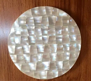 Madre perla Diseño de lujo Madre de perla Muebles de estar Mesa de centro moderna a precio asequible de la India - Product Image 5