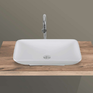 Lavabo de Sobremesa IMPERIAL, Versátil para Baño, Lavadero, Hotel, Escuela, Fácil de Limpiar, Elegante para Apartamento - Product Image 1