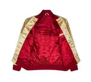 Women's Satin Bomber <b>Jacket</b> <b>with</b> <b>Lining</b> Custom Logo High Quality Winter Bomber <b>Jacket</b> Autumn Fashion Wholesale Men's <b>Jackets</b> - Product Image 1