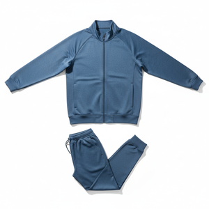 Survêtement de football d'hiver décontracté personnalisé avec logo OEM, maillots d'entraînement respirants 100 % polyester unisexe, vente en gros - Product Image 1