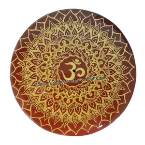 แผ่นธูปทำมือคุณภาพสูง Om แบบทำจากไม้สำหรับตกแต่งบ้านกลิ่นหอมทางจิตวิญญาณ - Product Image 1