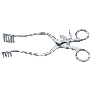 Retracteur manuel Norfolk et Norwich 4 x 5 dents, lames de 50 mm x 223 mm de long, instruments chirurgicaux en acier inoxydable par Surgiright - Product Image 5