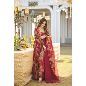 Salisha ชุดแม็กซี่พิมพ์ดิจิตอลสำหรับผู้หญิง - Product Image 3