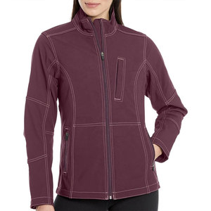 Chaqueta Softshell Ligera para Mujer, para Senderismo y Actividades al Aire Libre, Resistente al Viento, con Cierre de Cremallera, Color Sólido, Corte Regular, OEM - Product Image 3
