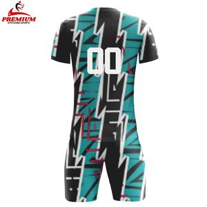 Tenues de football de qualité supérieure, manches courtes, séchage rapide, sublimées, uniformes de football de haute qualité avec logo personnalisé - Product Image 6