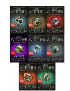 The Witcher: Colección Completa de 8 Libros en Caja de Andrzej Sapkowski, Edición en Rústica, Serie de Ficción de Fantasía en Inglés - Product Image 3