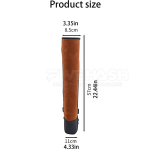High Quality Leather Archery <b>Quiver</b> Durable Handmade Back Holder Adjustable Fit Outdoor Hunting Training Gear - Product Image 5
