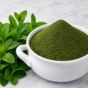 POLVO DE MENTA DE PESCADO SECO 100% PURO |   Superalimento Verde Deshidratado Alto en Fibra en Envase a Granel/ MS ALINA - Product Image 1