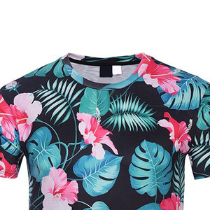 Men's Short Sleeve Solid O-Neck Regular Fit Casual Style <b>100</b>% <b>Polyester</b> Knitted Front Logo Breathable Design T-<b>Shirt</b> - Product Image 5