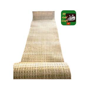 VIETNAM FACTORY Wholesale 1/2 Natural Cane Peel Rattan Bamboo <b>Webbing</b> Weaving Rattan Sheet Roll for Raw Material - Product Image 4
