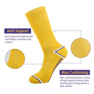 Fashion Casual Winter Men's <b>Breathable</b> Cotton <b>Socks</b> with Customizable Logo Patterns Eco-Friendly Sports <b>Socks</b> - Product Image 5
