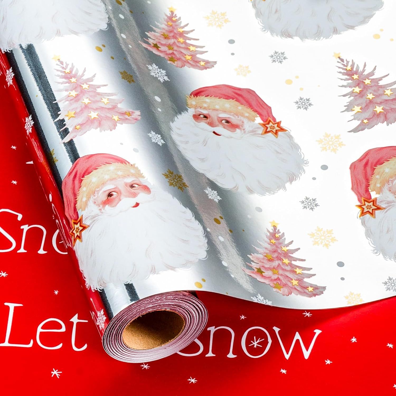 สีซิลเวอร์ชมพูซานต้า