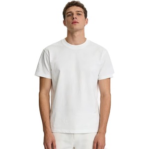เสื้อยืดไซส์ใหญ่พิเศษสำหรับผู้ชายรูปร่างใหญ่  แบบเรียบ  ผ้าแคนวาส 100% คอตตอน 220 กรัม คอกลม แขนสั้น - Product Image 4