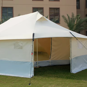 Tente familiale de qualité supérieure pour 5 personnes, 2 portes, imperméable, anti-UV, anti-moisissure, pour situations d'urgence et secours en cas de catastrophe - Product Image 2