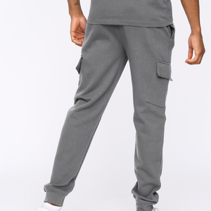 Hot Sale Terry Jogger <b>Trousers</b> for Men High Quality Jogger Pants With Pockets Heavy Solid Custom Sweat Pants for Men - Product Image 4
