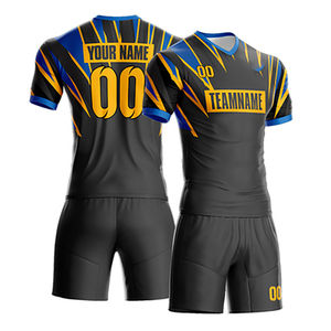 Fabricante OEM, Jersey de Fútbol Personalizado Unisex, Talla Grande, Nuevo, Transpirable, Uniforme de Fútbol de Alto Rendimiento, Venta al Por Mayor - Product Image 2