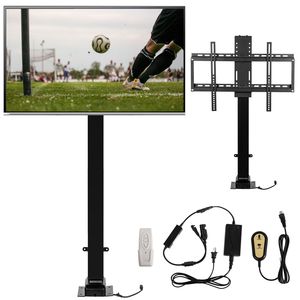 Supporto TV Elevabile con Telecomando per TV da 32-70 Pollici, Corsa 39,4 Pollici, Altezza 28,74-68,11 Pollici, Capacità di Carico 154 Libbre, con Ruote - Product Image 1